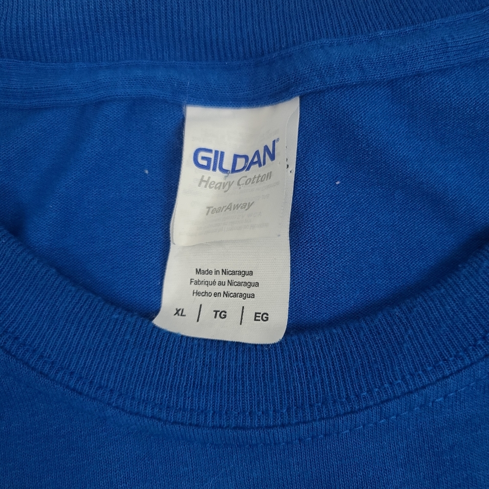 SOLD EBAY Gildan Blue Don't Be Salty Tshirt Adult SIZE XL - Picture 5 of 7